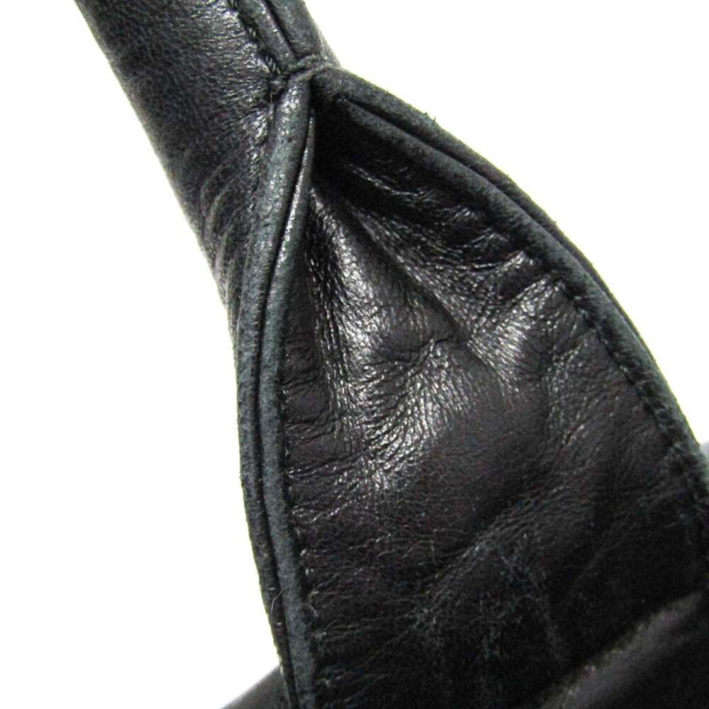 PRADA Black Leather Shoulder Bag - Picture 8 of 13